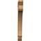 Ekena Millwork Legacy Slat Rough Sawn Bracket, Western Red Cedar, 4"W x 34"D x 38"H BKT04X34X38LEC06RWR - alternate 3